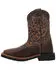 Dan Post® Girl's Makucha Cheetah Tan Pull On Western Boots DPC3951