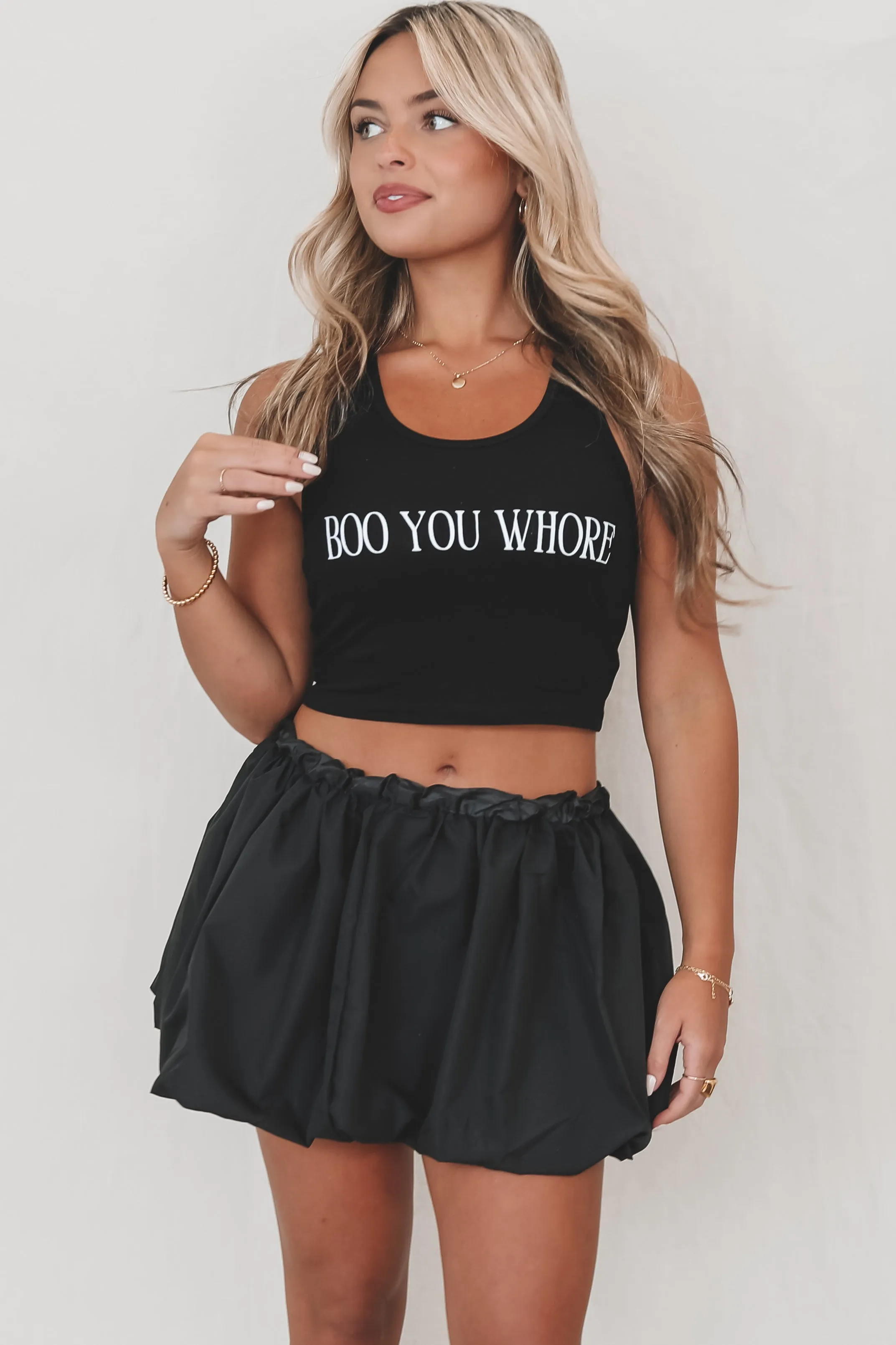 DEAL Boo You Whore Mean Girls Halloween Graphic Tank