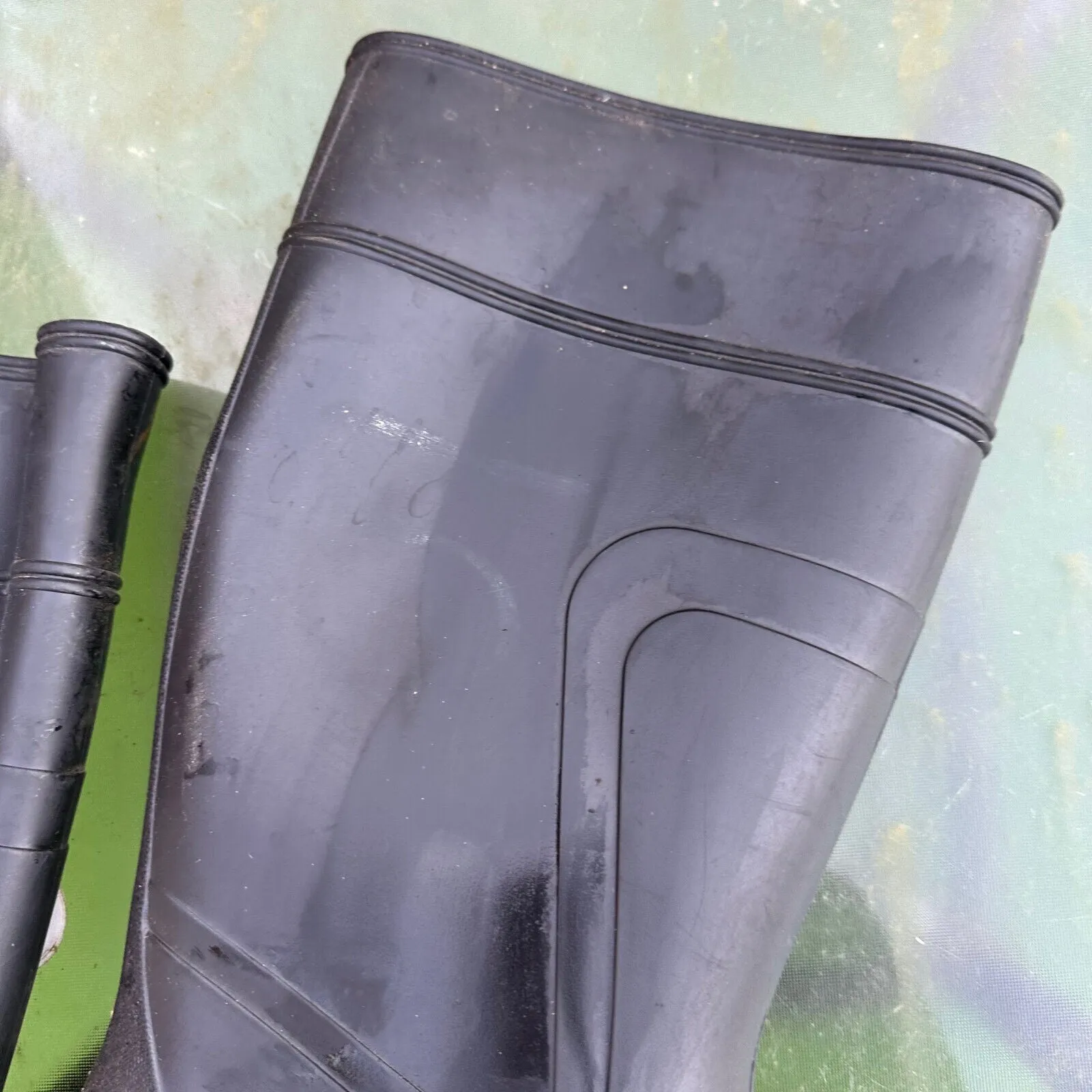 Dunlop Acifort Safety Rubber Wellies Boots - Size UK 9.5 - EU 44