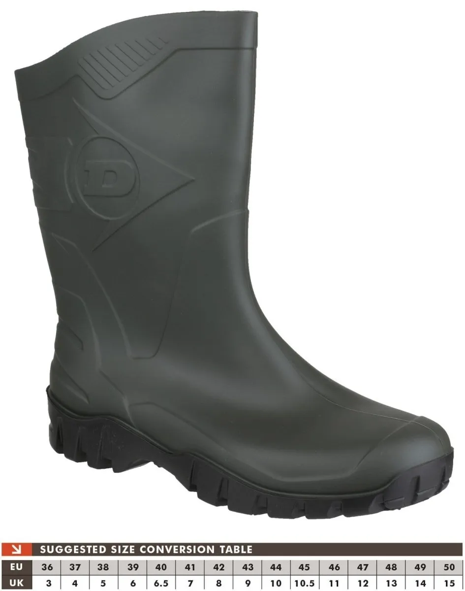 Dunlop Dee Mid-Calf Wellington Boots