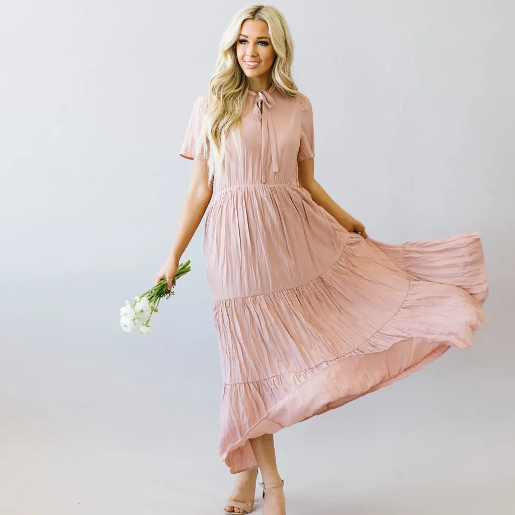 Evermore Tiered Maxi Dress
