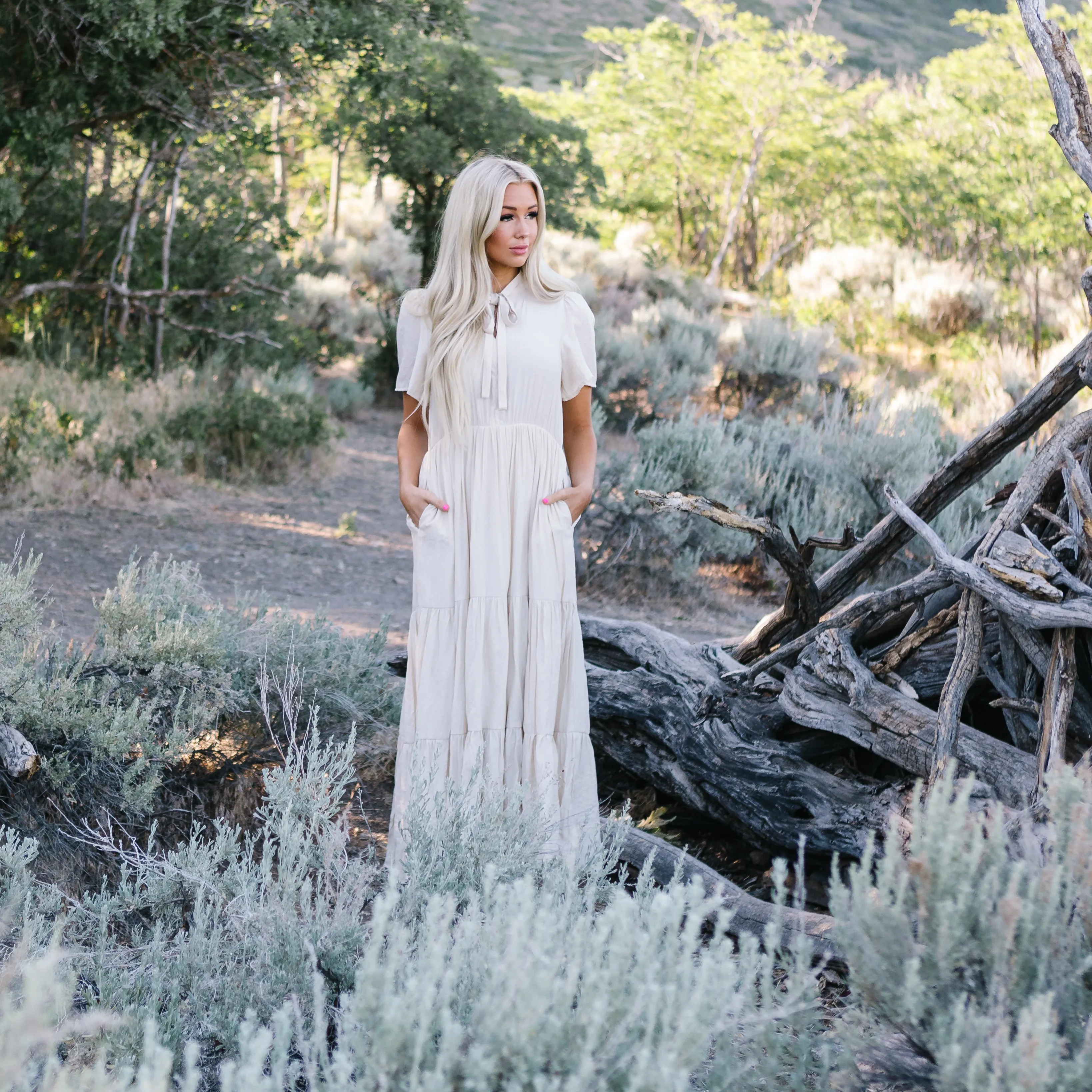 Evermore Tiered Maxi Dress