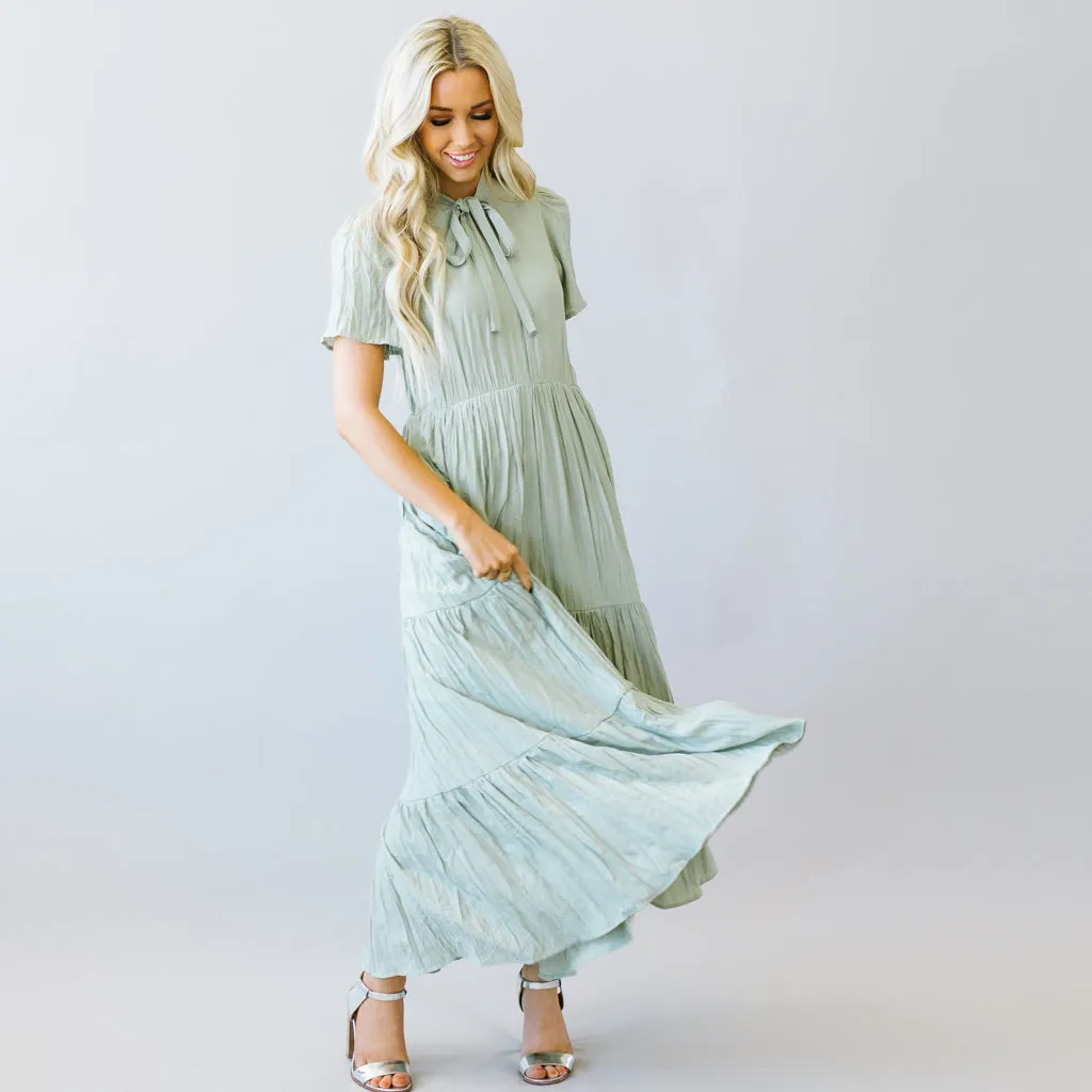 Evermore Tiered Maxi Dress