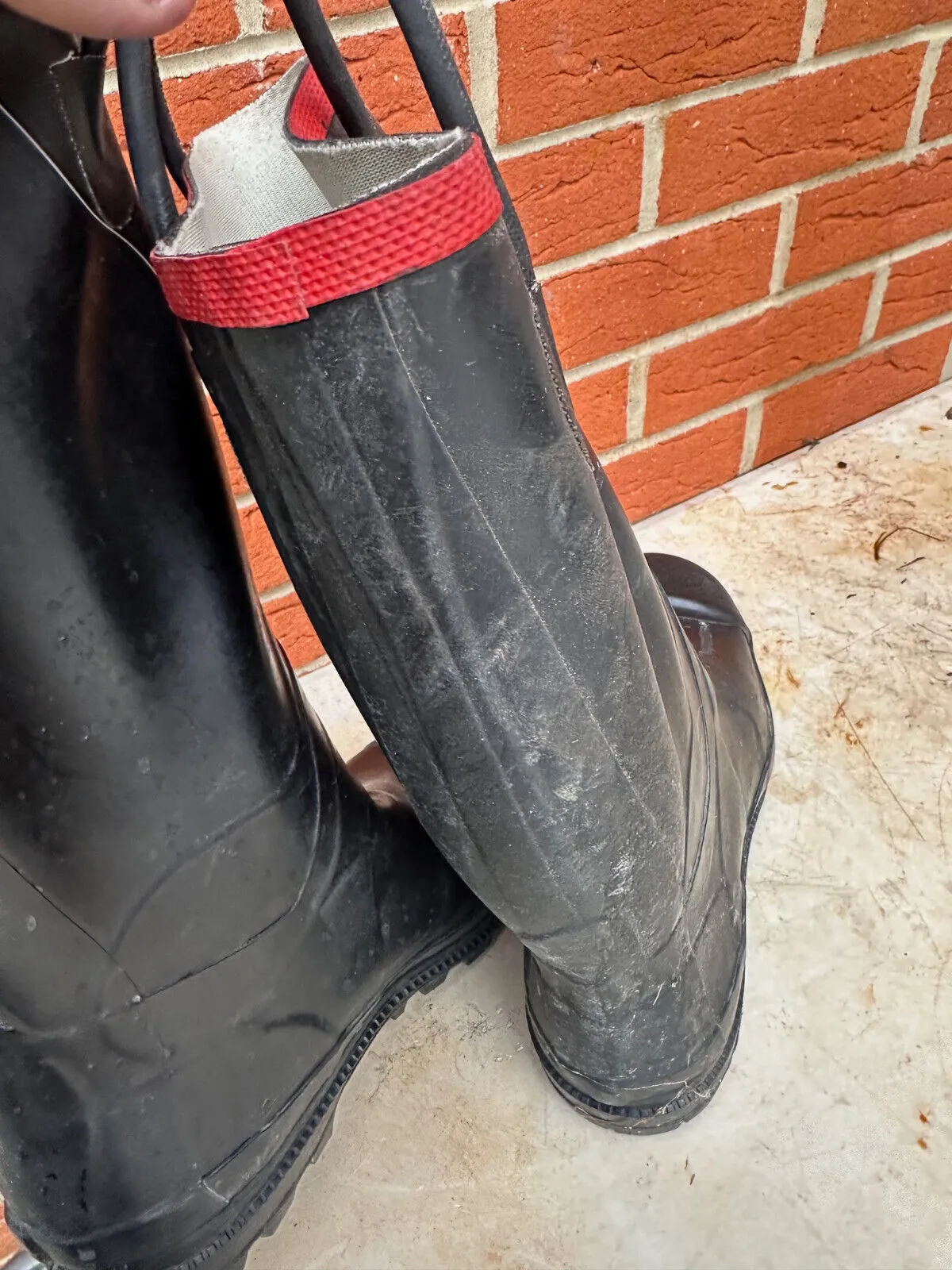 Firefighter 3000 Super Safety Wellies Work Boots Wellies - Size UK 11 - EU 45/46