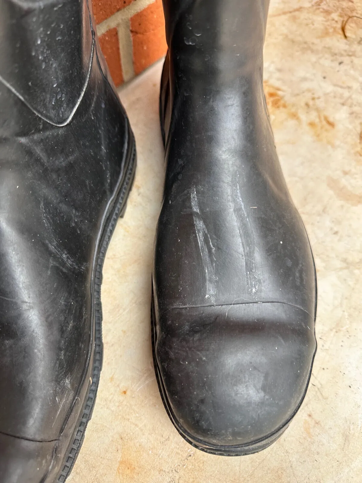 Firefighter 3000 Super Safety Wellies Work Boots Wellies - Size UK 11 - EU 45/46