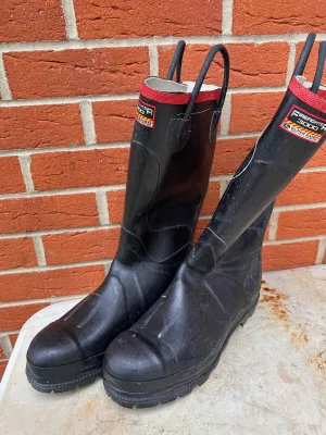 Firefighter 3000 Super Safety Wellies Work Boots Wellies - Size UK 11 - EU 45/46
