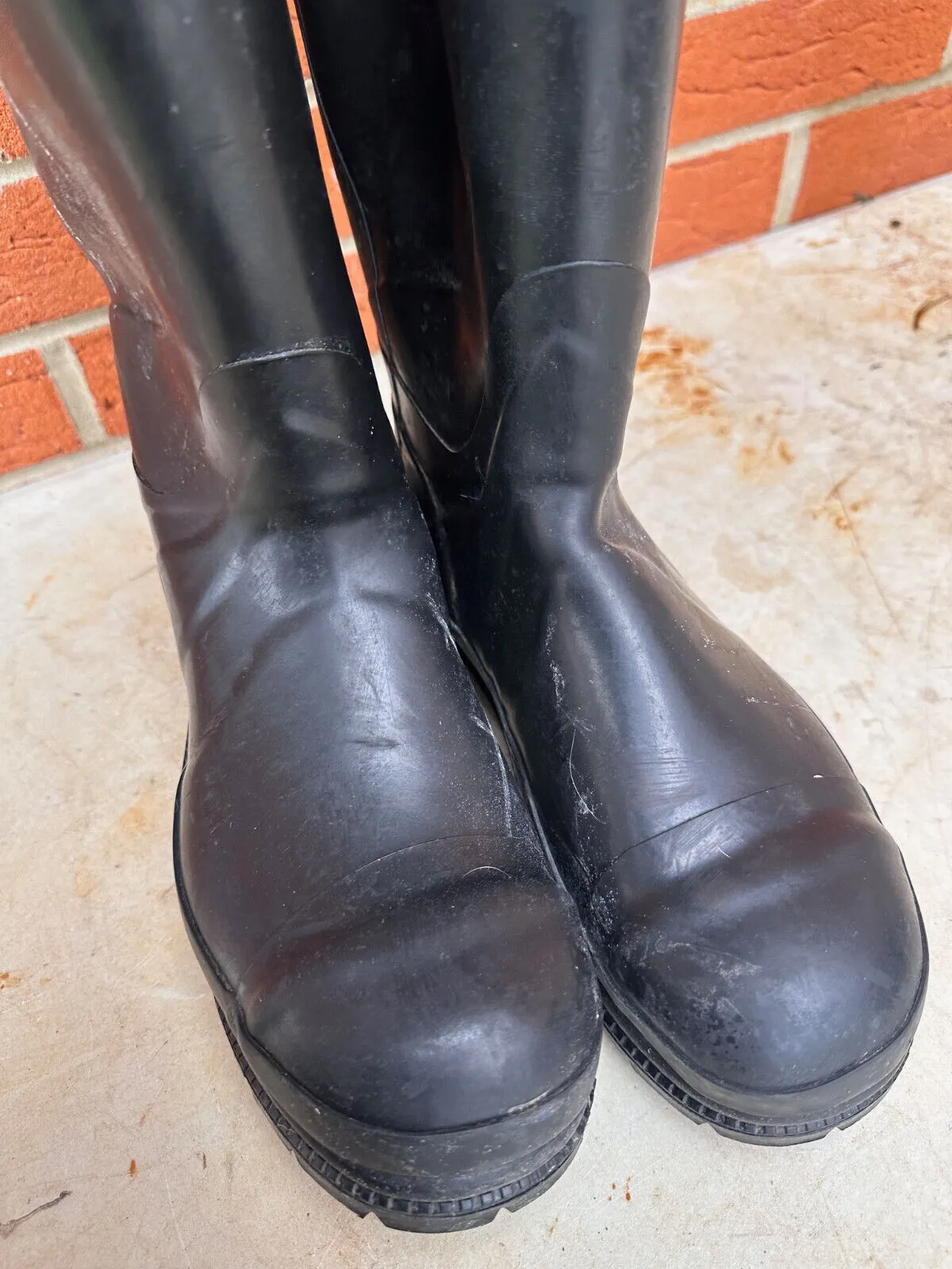 Firefighter 3000 Super Safety Wellies Work Boots Wellies - Size UK 7 - EU 40/41