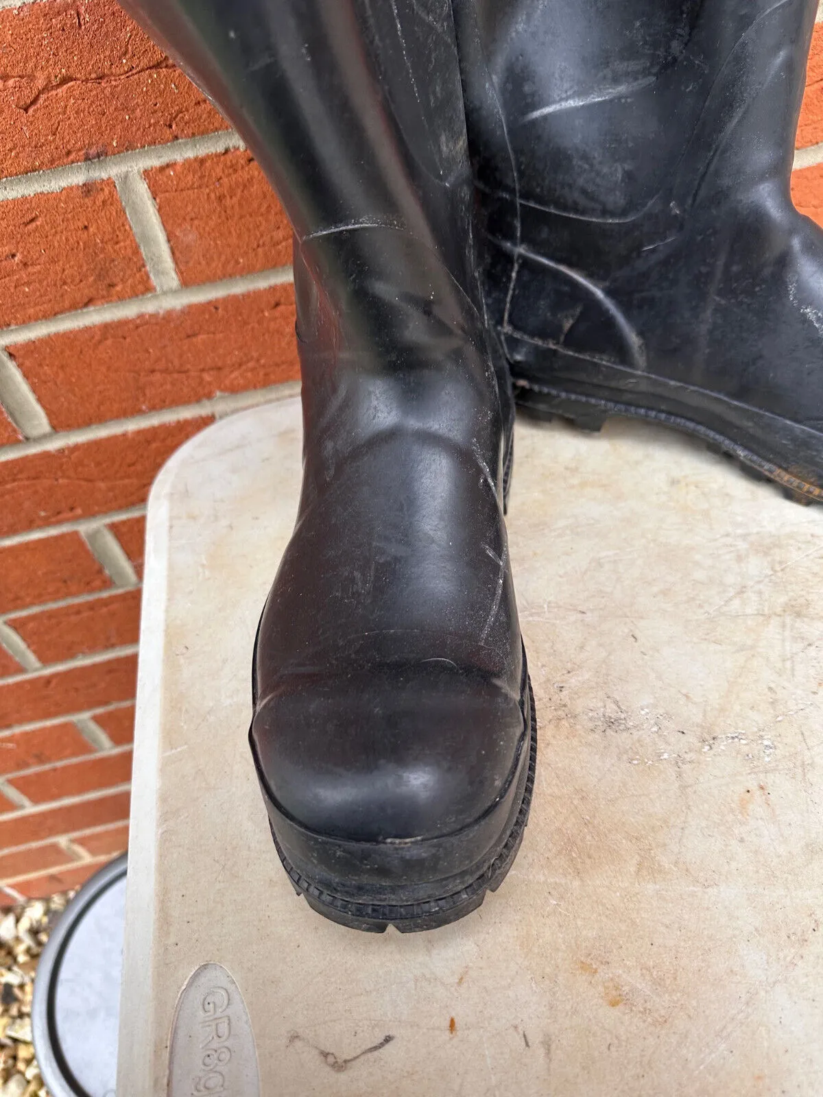 Firefighter 3000 Super Safety Wellies Work Boots Wellies - Size UK 7 - EU 40/41