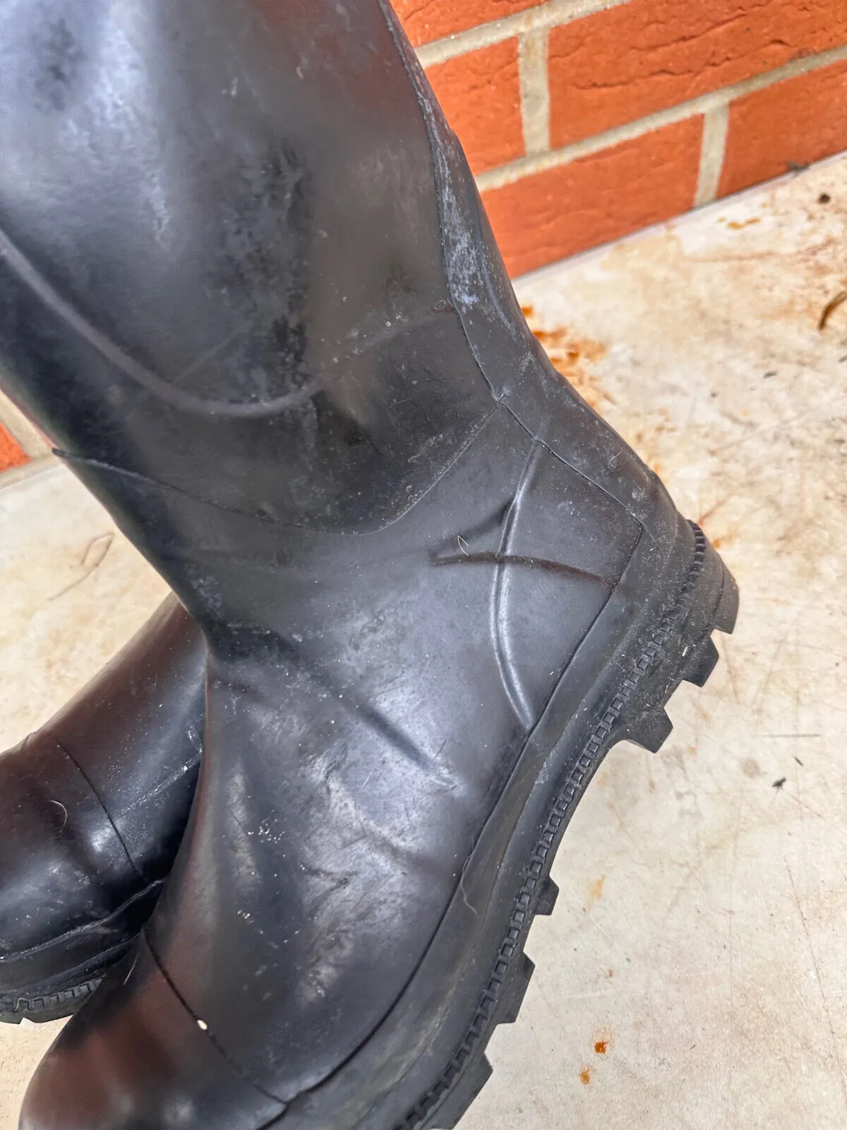 Firefighter 3000 Super Safety Wellies Work Boots Wellies - Size UK 7 - EU 40/41