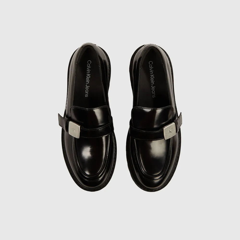 Flatform Loafers - Black