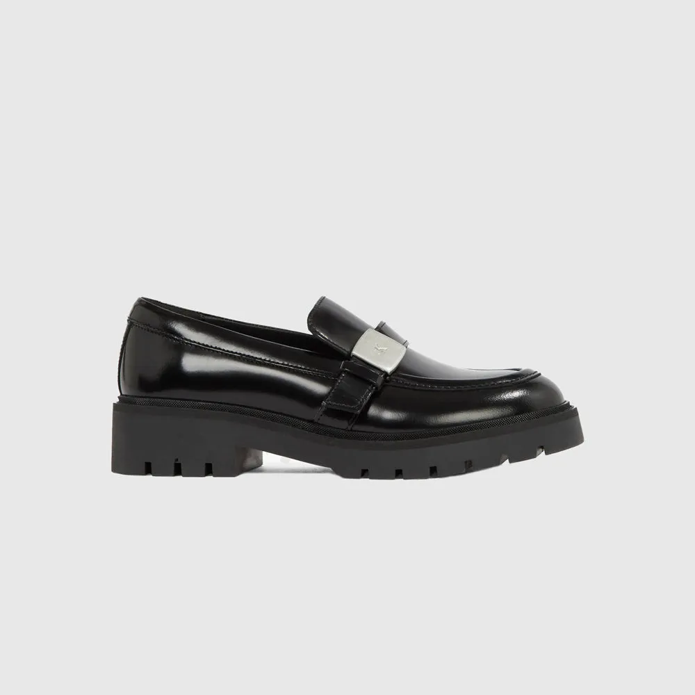 Flatform Loafers - Black