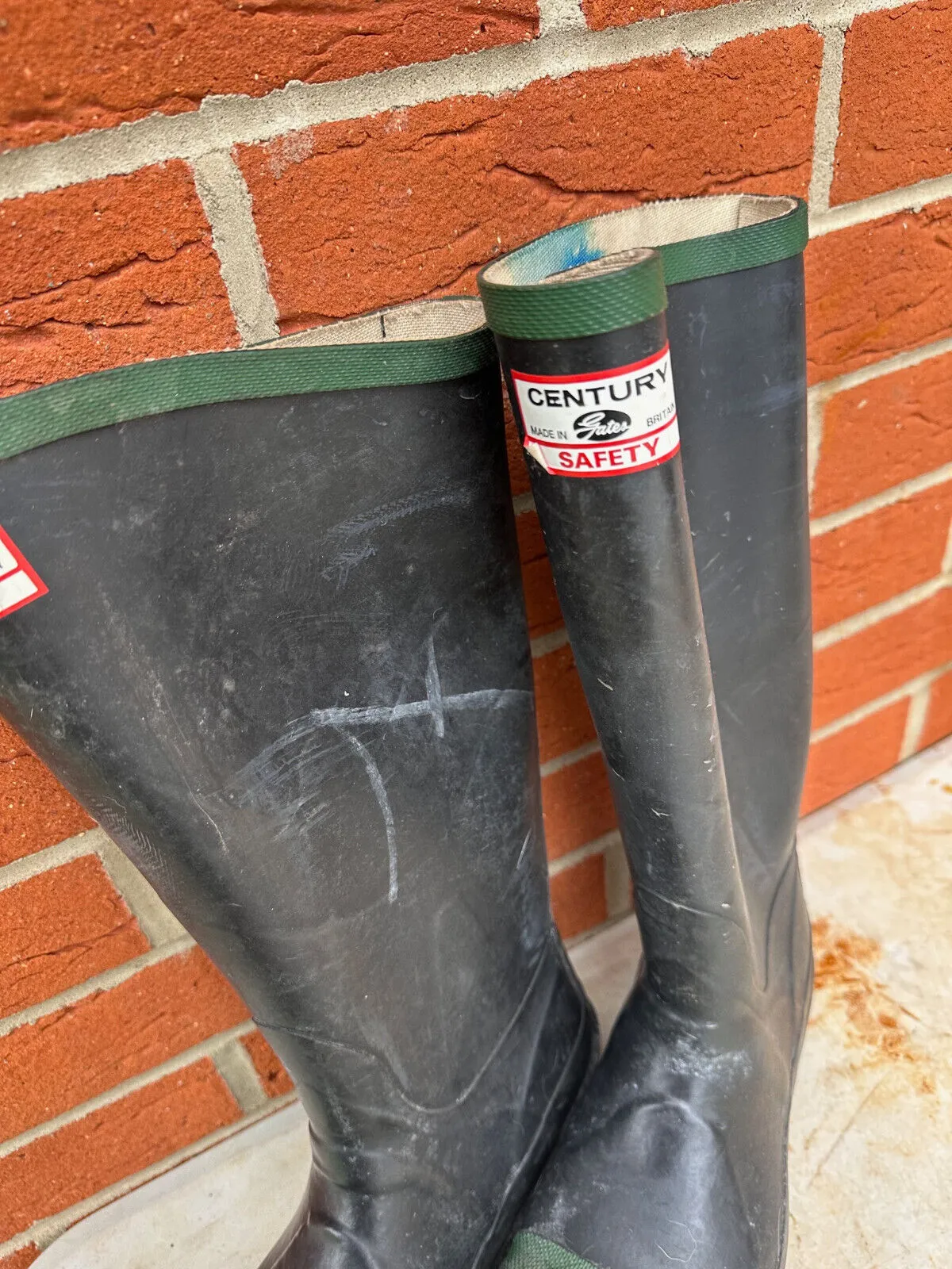 Gates Century Safety Wellington Work Boots Wellies - Size UK 7 - EU 40