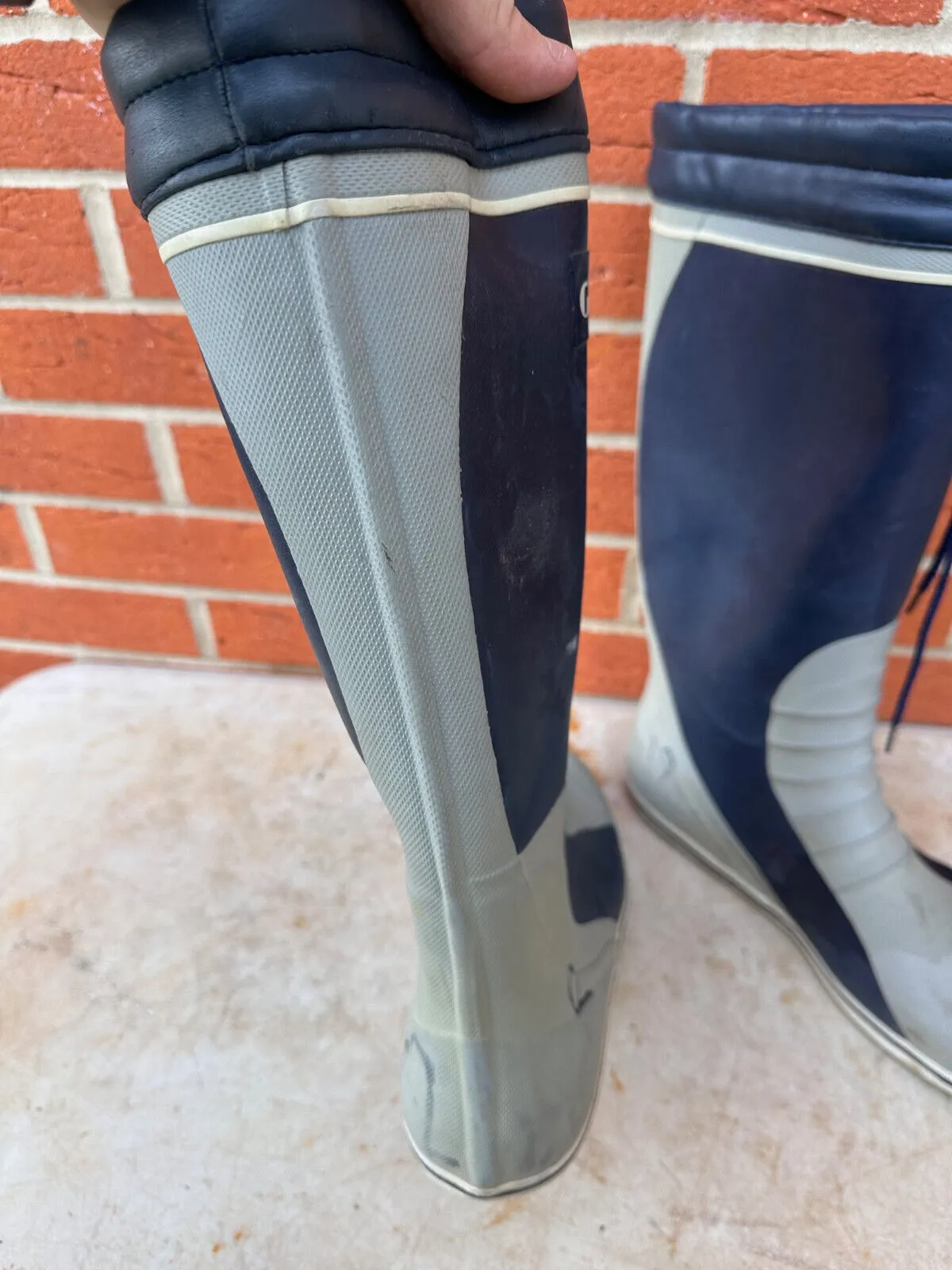 Gill Safety Rubber Wellies Sailing Boots - Size UK 12 - EU 47