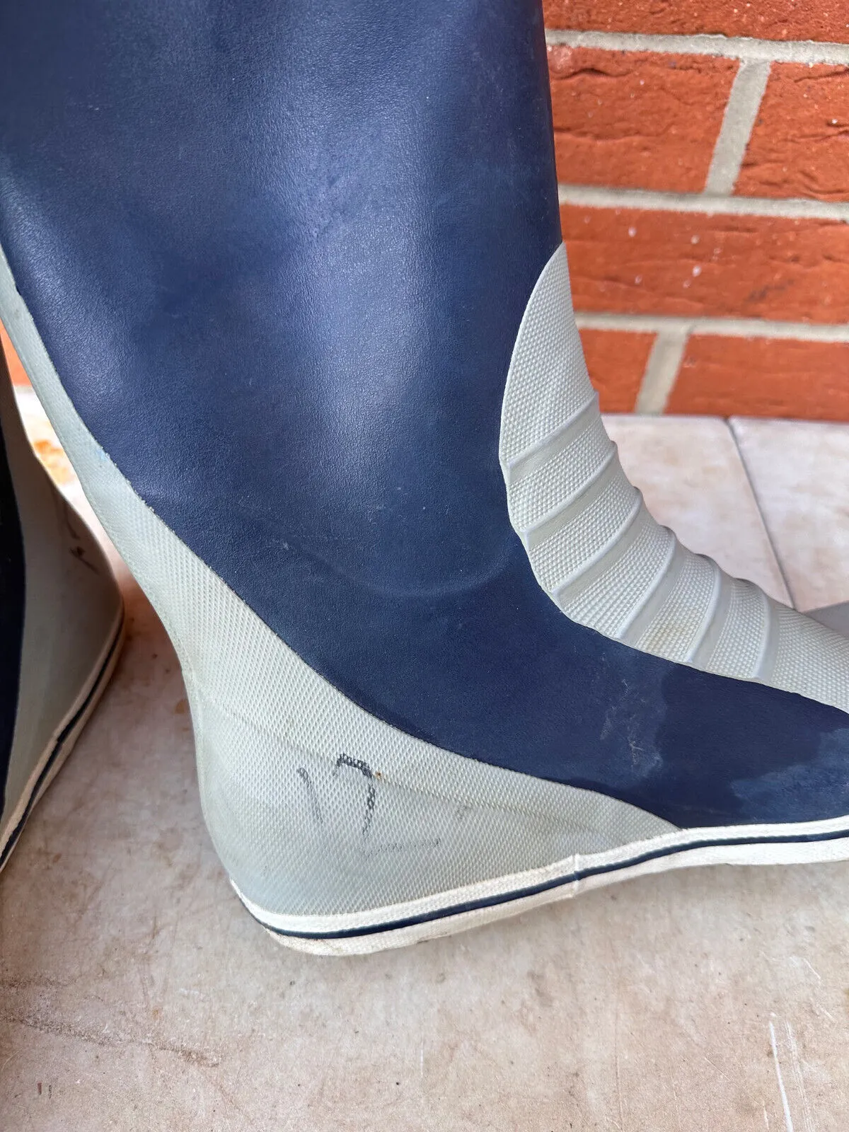 Gill Safety Rubber Wellies Sailing Boots - Size UK 12 - EU 47