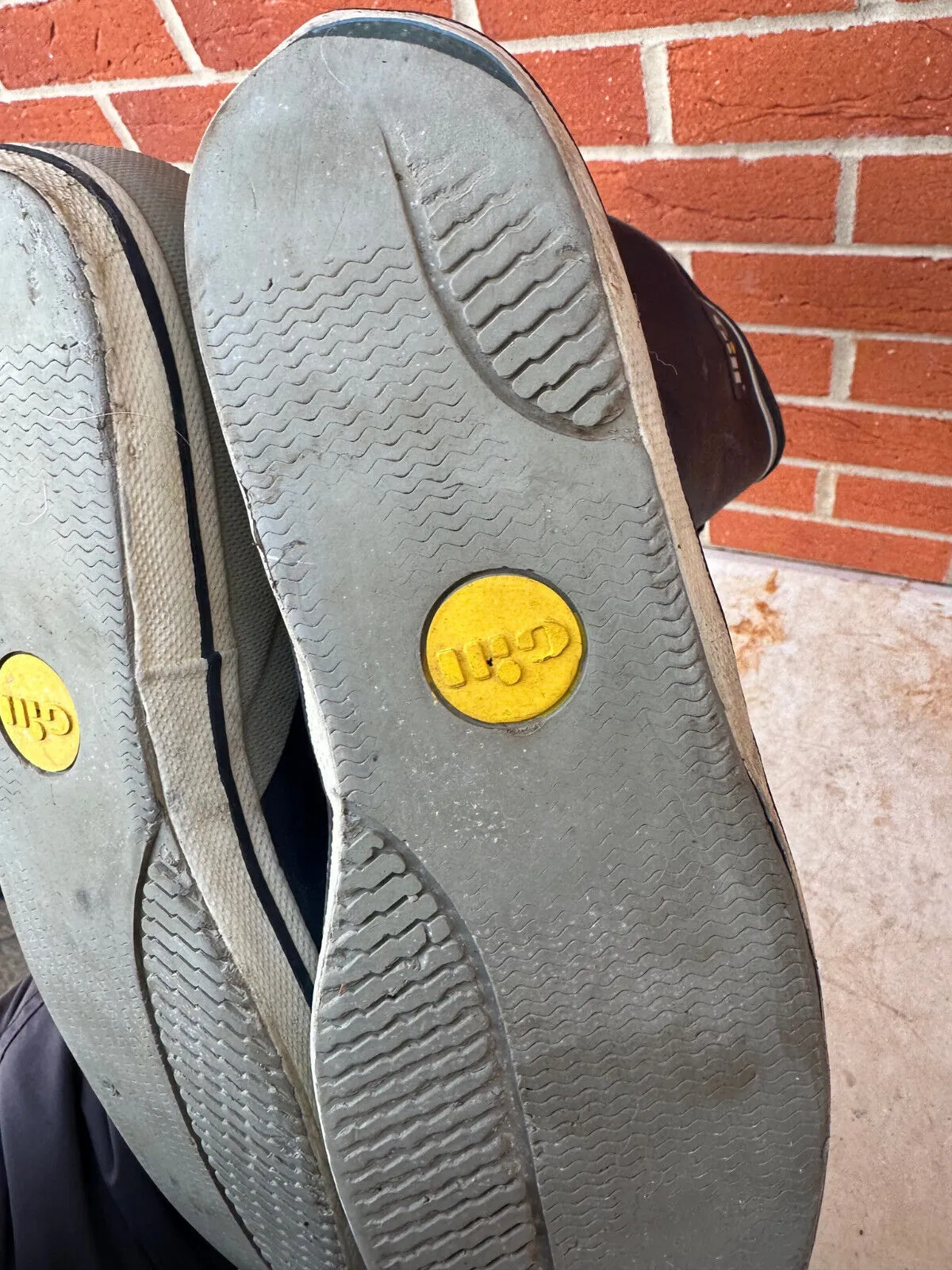 Gill Safety Rubber Wellies Sailing Boots - Size UK 12 - EU 47