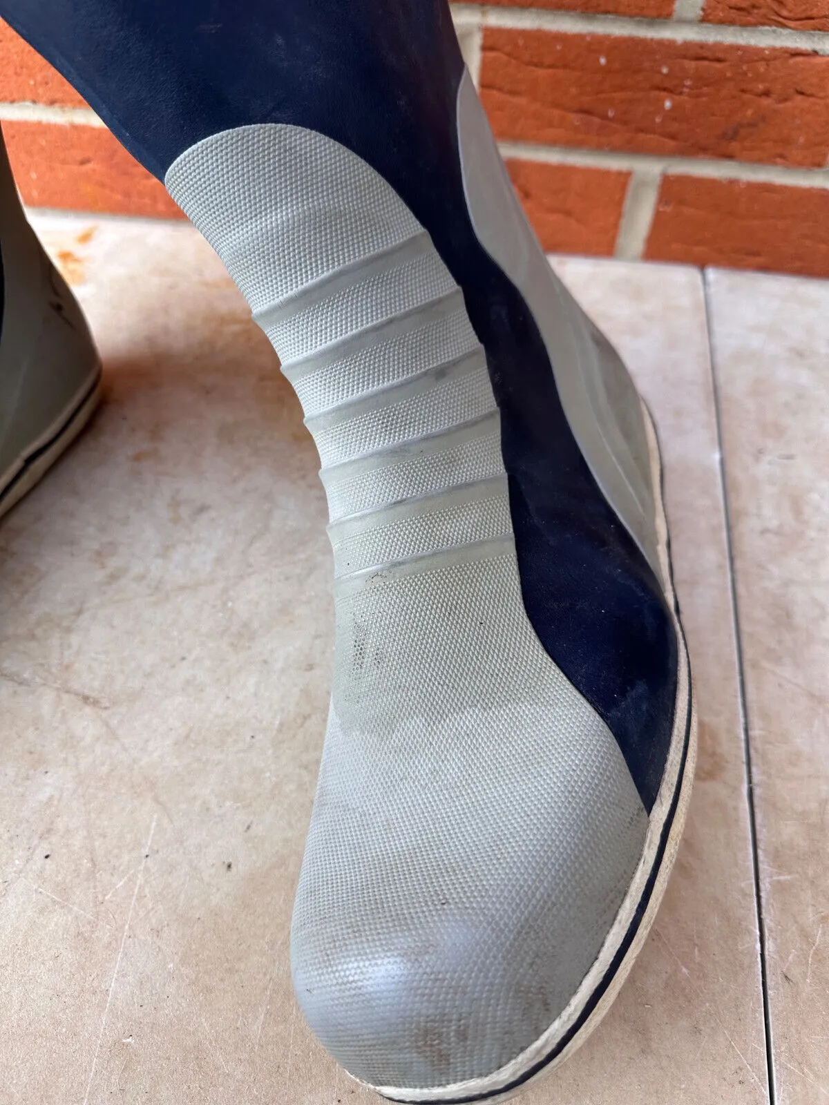 Gill Safety Rubber Wellies Sailing Boots - Size UK 12 - EU 47