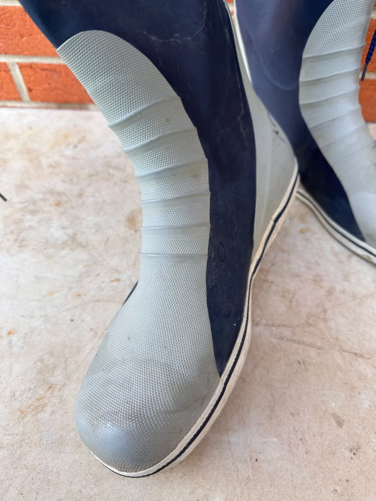 Gill Safety Rubber Wellies Sailing Boots - Size UK 12 - EU 47