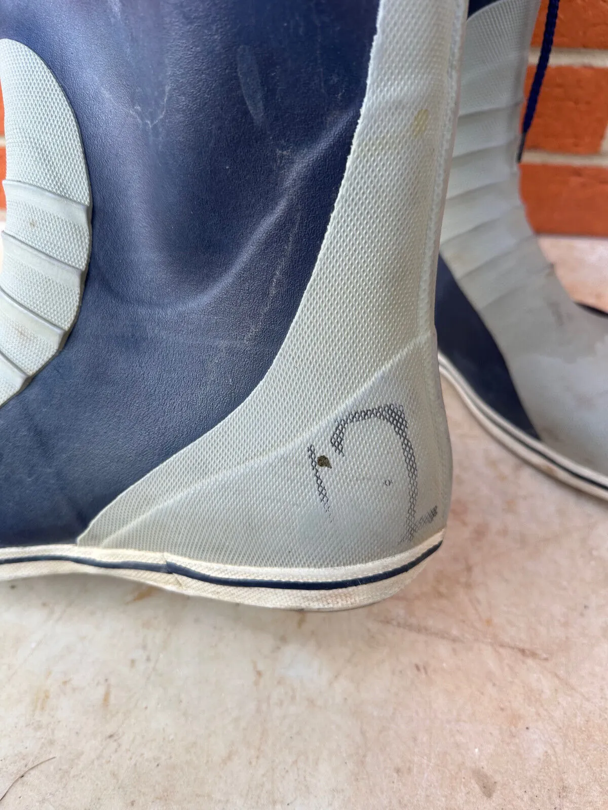 Gill Safety Rubber Wellies Sailing Boots - Size UK 12 - EU 47