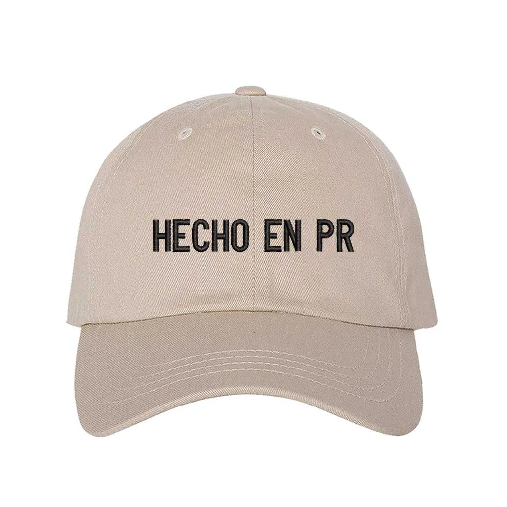 Hecho En PR Embroidered Baseball Hat – Rep Puerto Rico with Pride! 🇵🇷🧢
