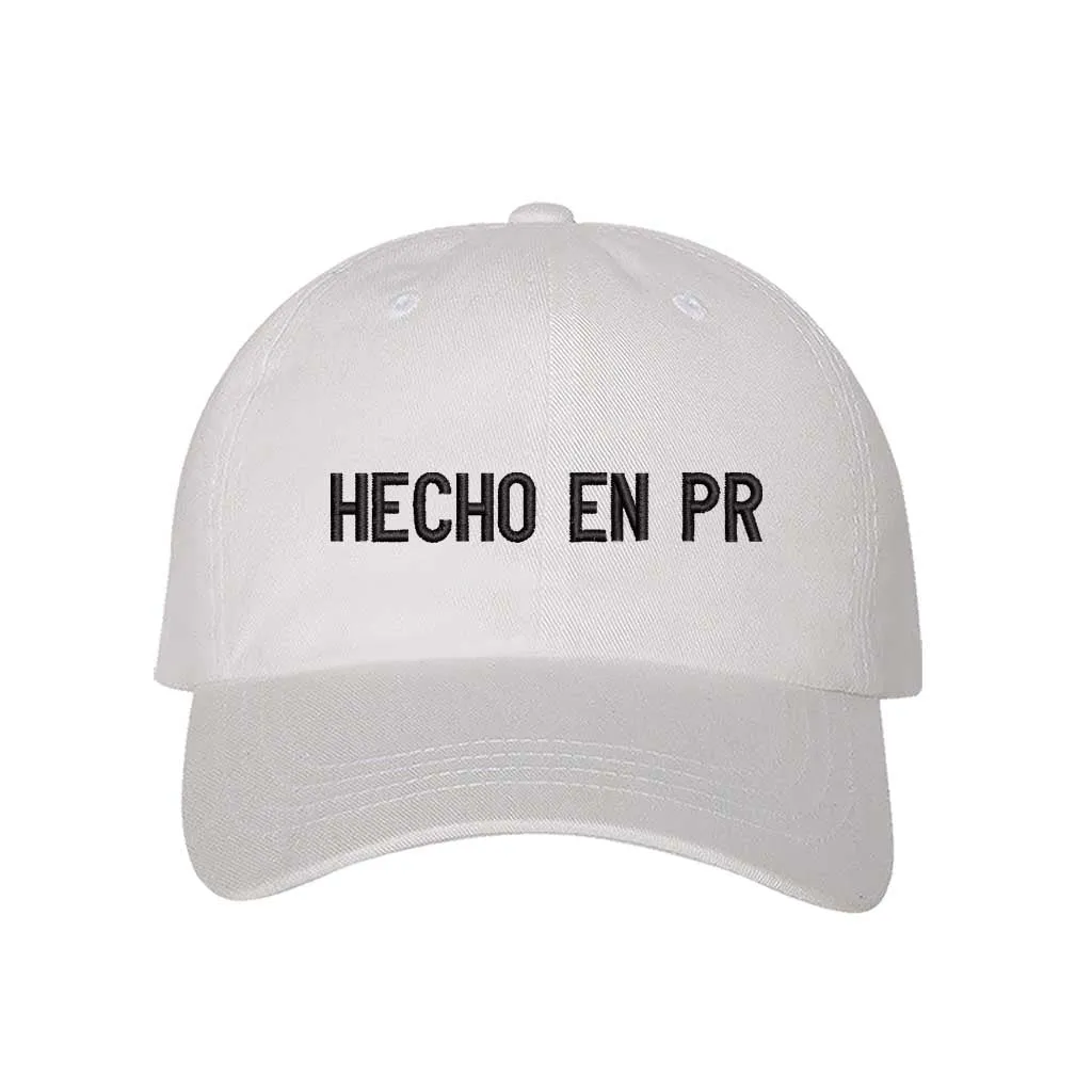 Hecho En PR Embroidered Baseball Hat – Rep Puerto Rico with Pride! 🇵🇷🧢