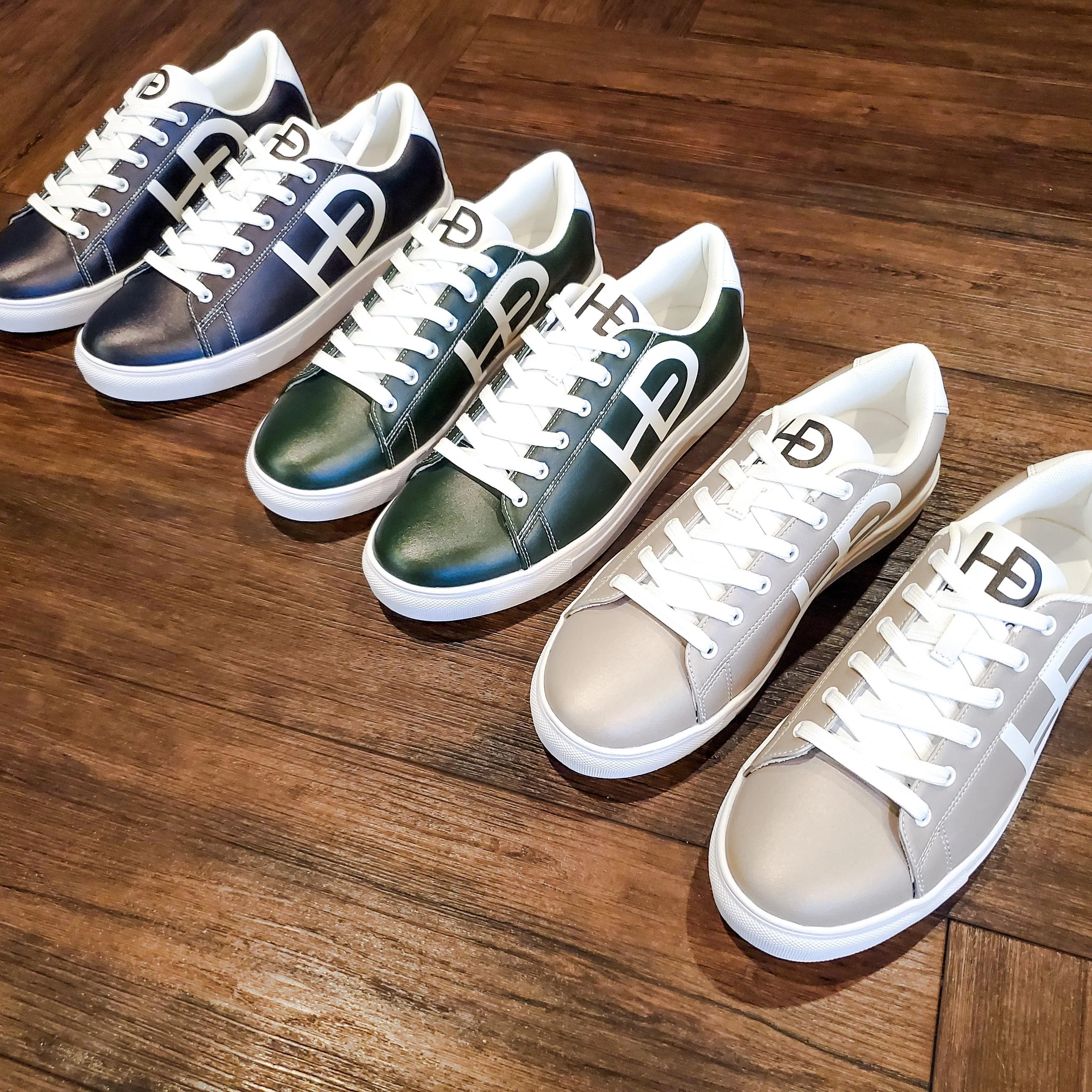 HEED NYC Women's Forest Green Sneaker & Duffle Bag Combo
