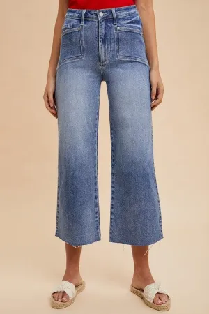 High Rise Wide Leg Jeans