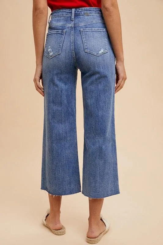 High Rise Wide Leg Jeans