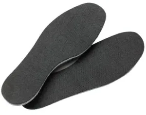 Honeywell Felt Insoles, Size 10, Felt, Gray/Black, 28114-10