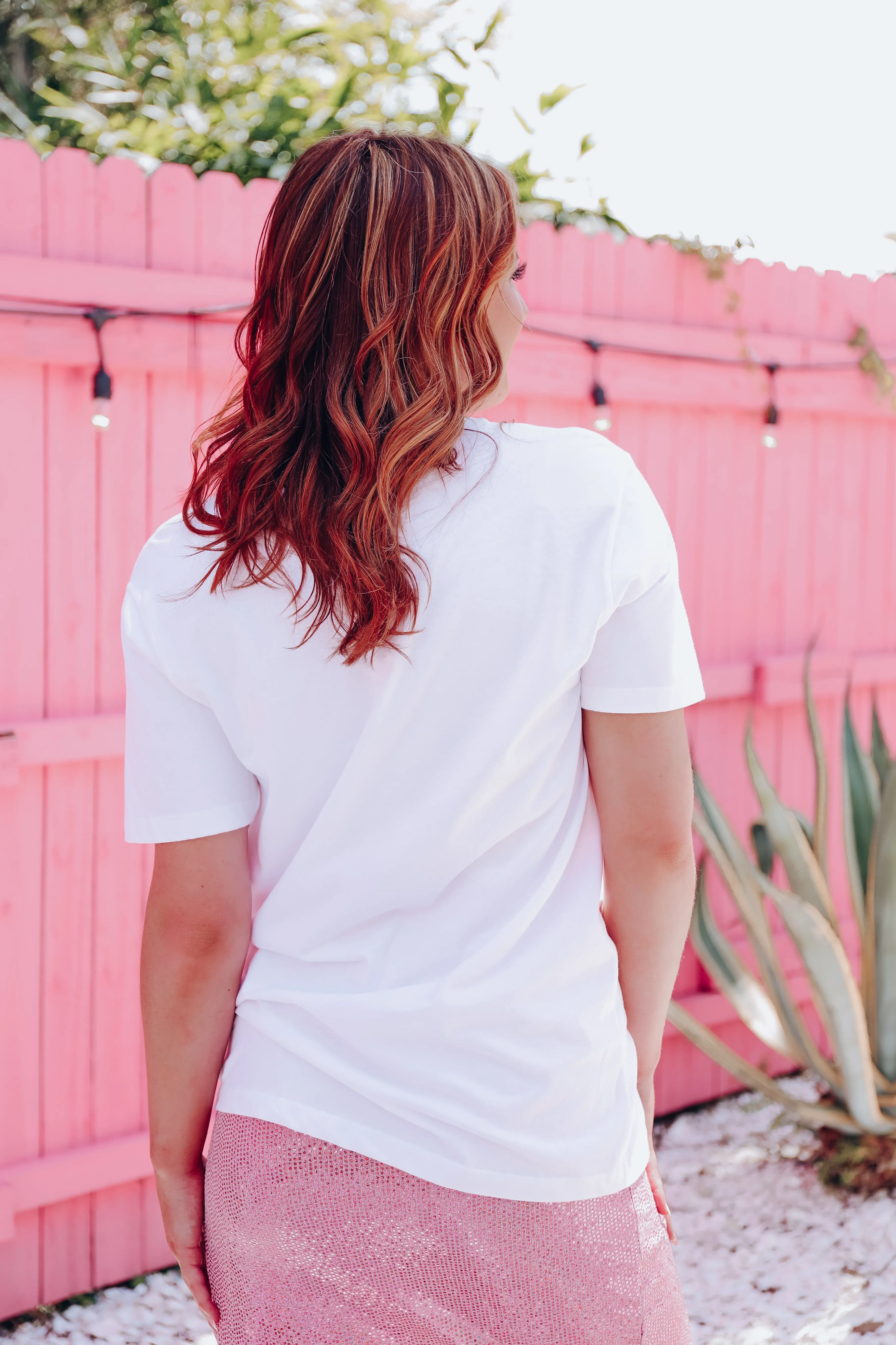Howdy Graphic Tee - White