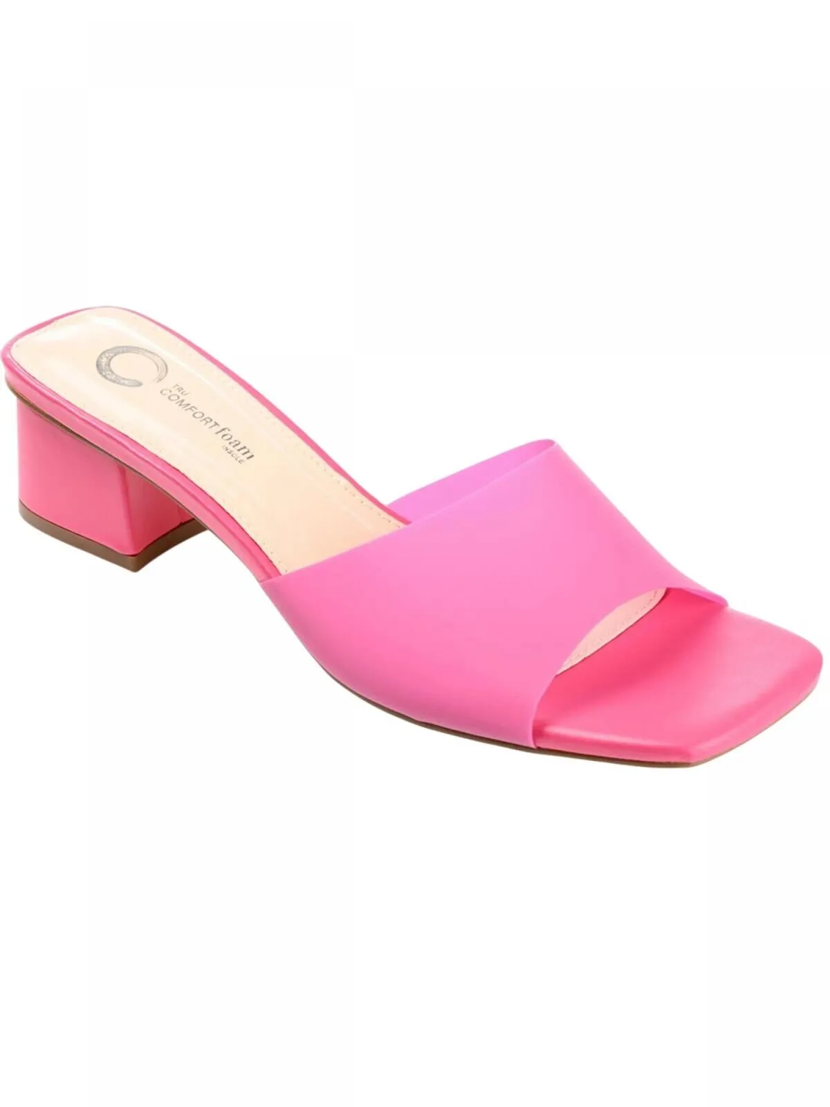Journee Collection Womens Jaydin Dressy Lifestyle Slide JAYDIN-PNK-PINK Pink 8M