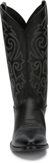 Justin Boots 1409 Buck Black Mens Cowboy Boots