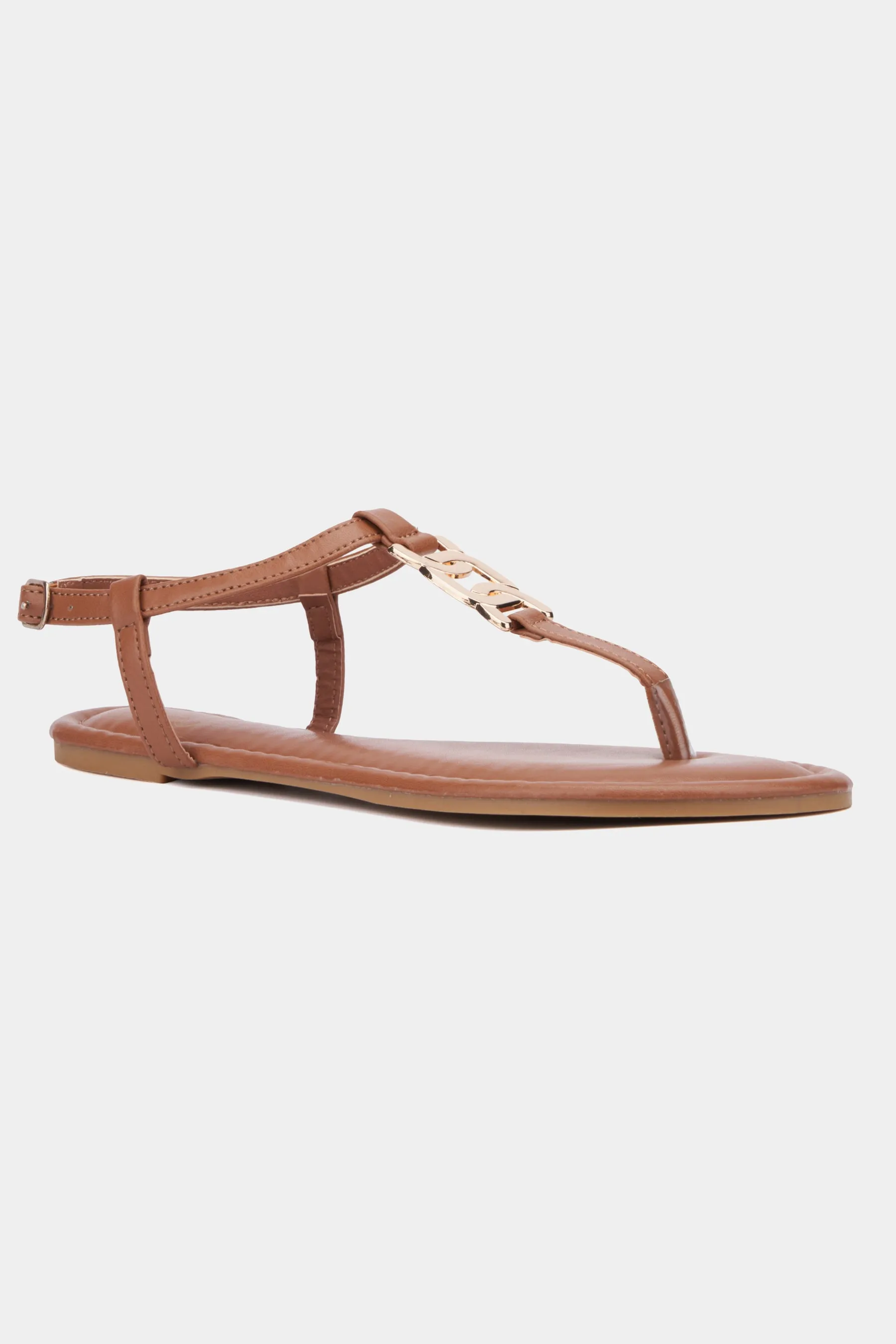 Kaia T-Strap Sandals