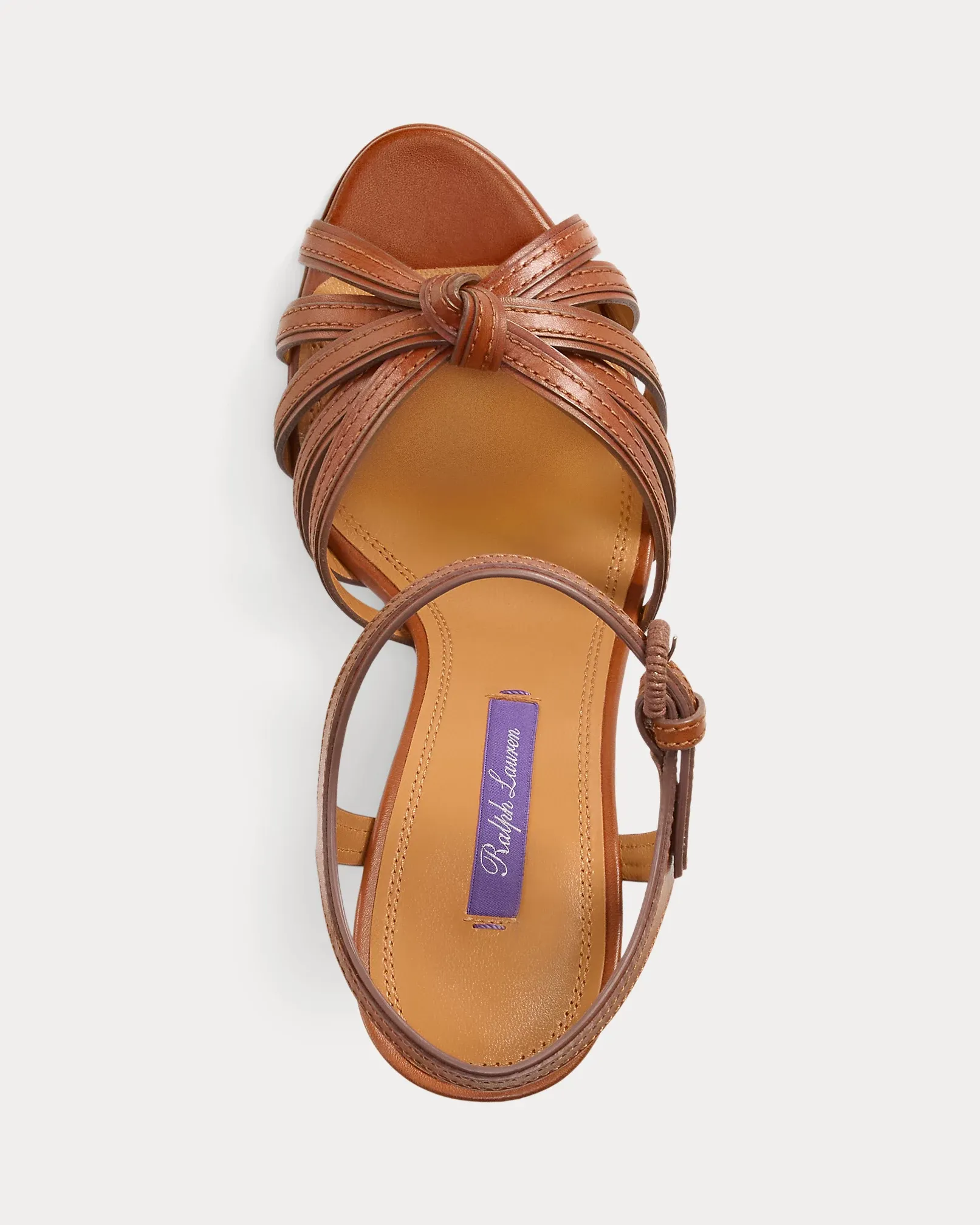Kieran 100 MM Burnished Calfskin Sandal