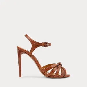 Kieran 100 MM Burnished Calfskin Sandal