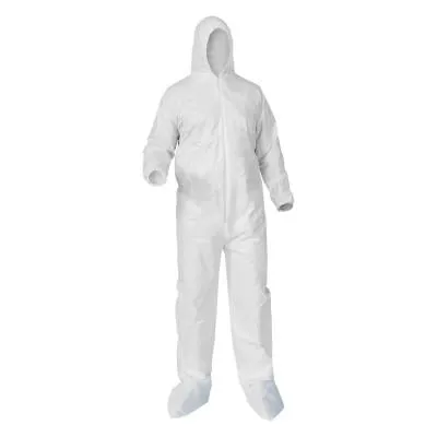 Kimberly-Clark Professional KleenGuard A35 Liquid and Particle Protection Apparels, White, 5X-Large, 38954