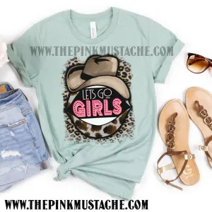 Let's Go Girls - Cowboy Hat Western Music - Country Music Western Vibes Tee / Bella Canvas