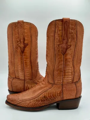 Lucchese ANDERSON Full Ostrich Leg Cowboy Boots size 9.5 D
