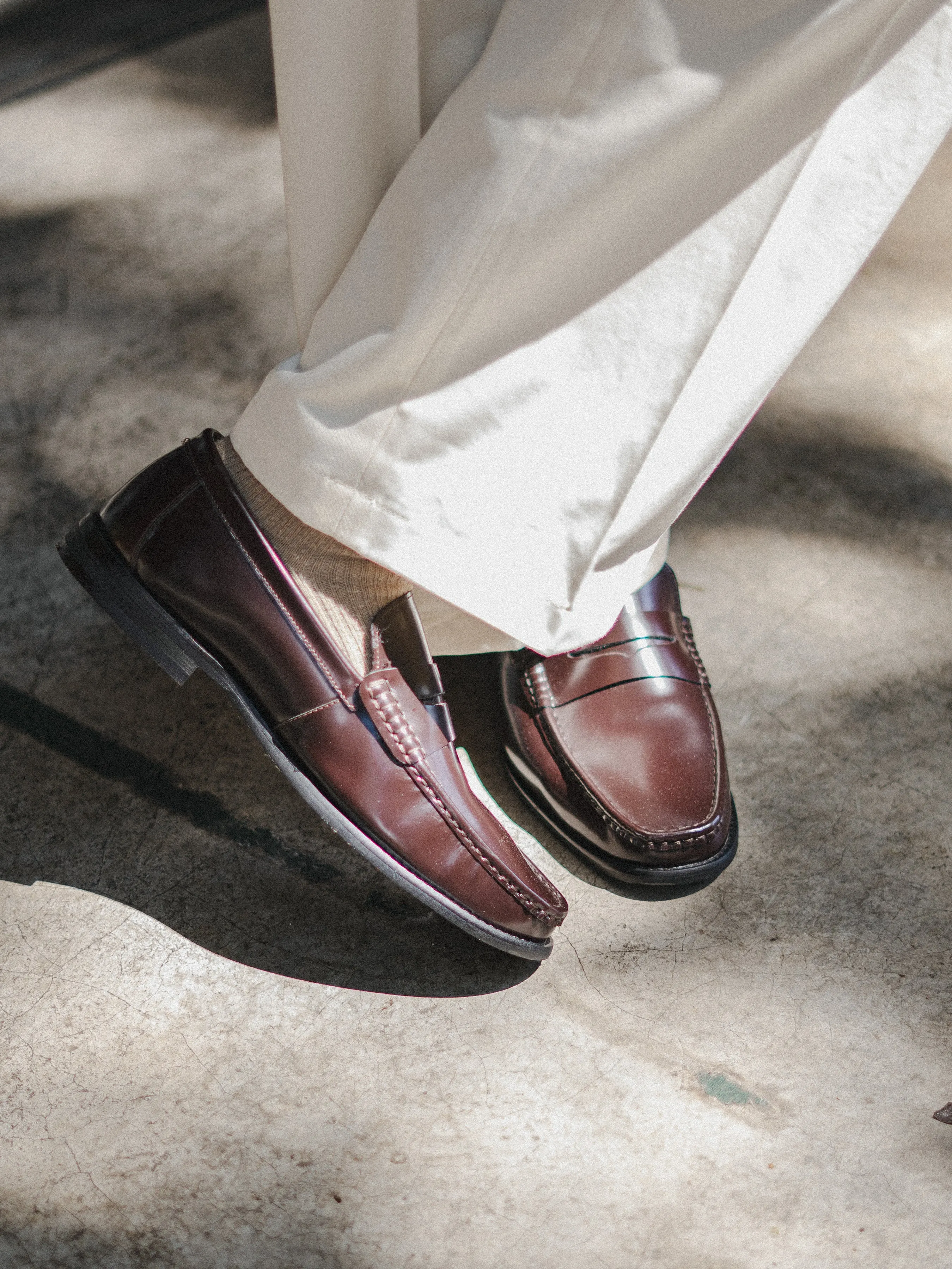 Marco Penny Loafer - Coffee Brown Polished Leather