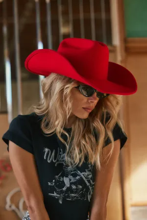 McGraw Red Cowboy Hat