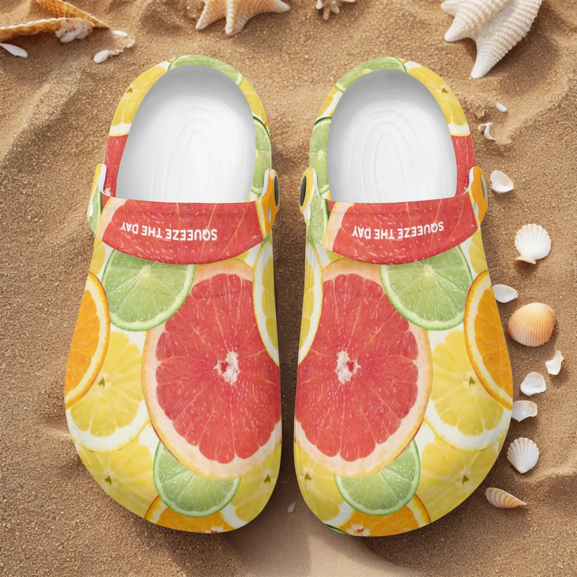 Men's All Season Clogs: Citrus