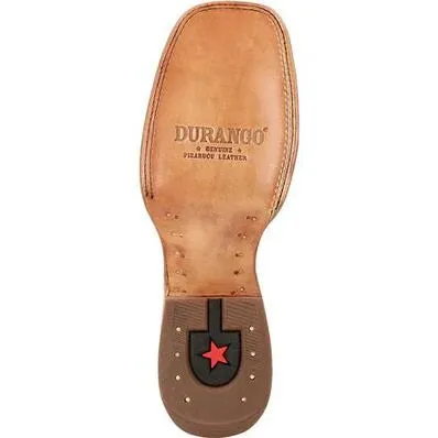 Men's Durango Dark Brown Piraruccu Fish Western Boots