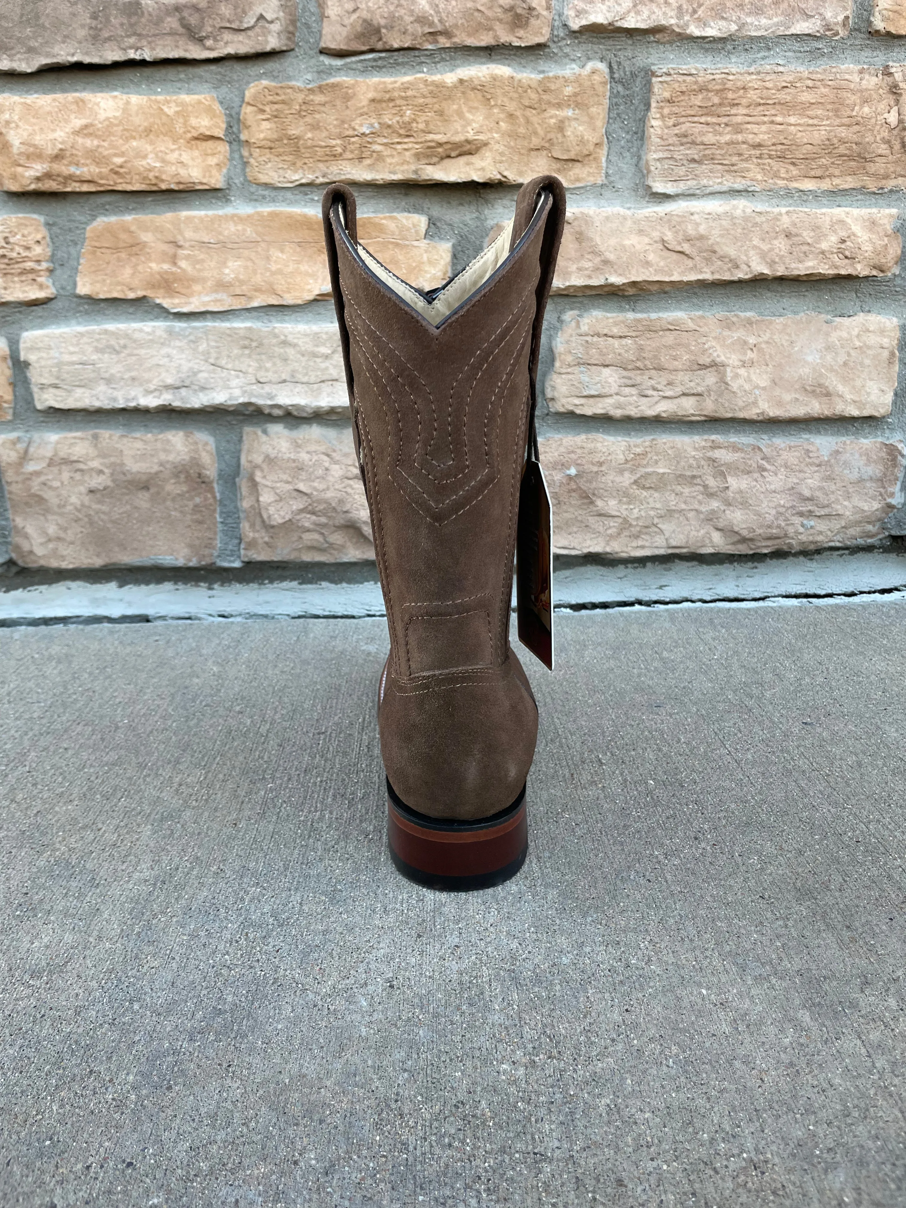 Men's Los Altos Gamuza Wide Square Toe Boots