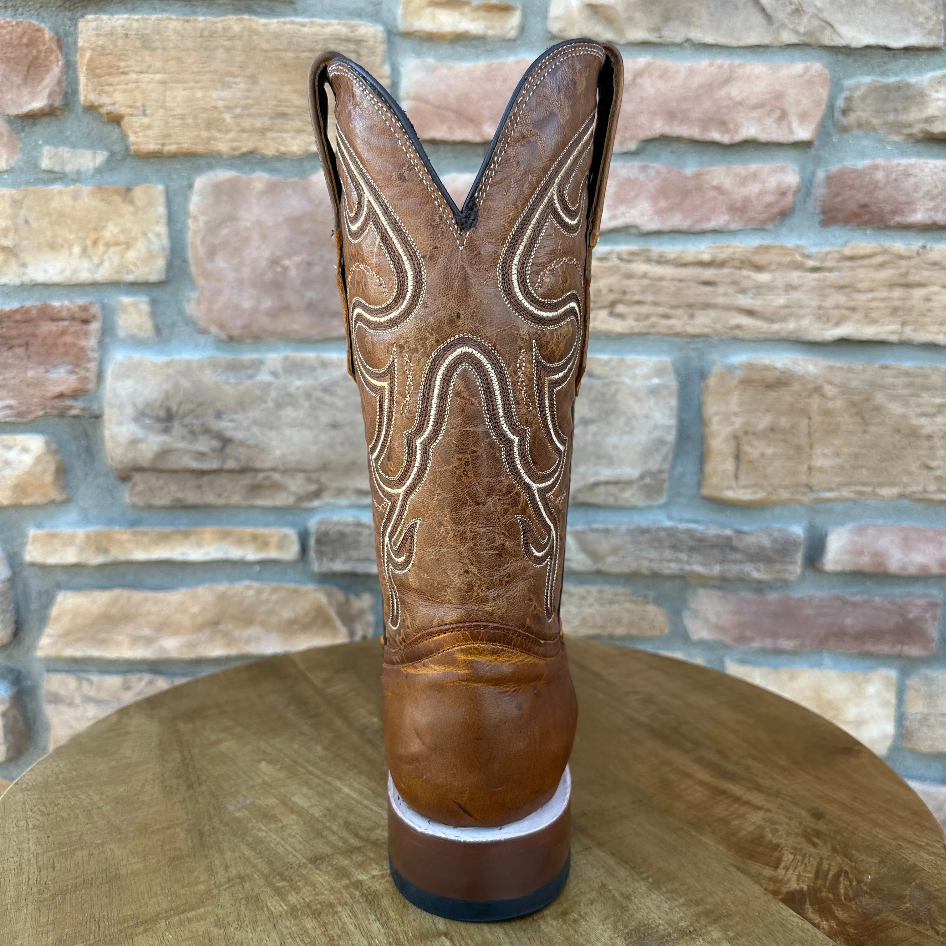 Men's Tanner Mark Damiana Wide Square Toe Boots
