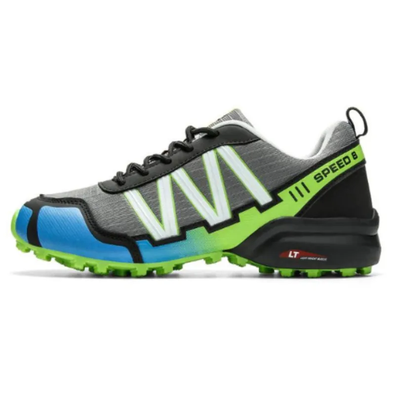 Men's Water-Resistant Trekking and Trail Sneakers