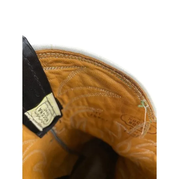 Men’s western  black cowboy boots 9.5D by Nocona SKU 562