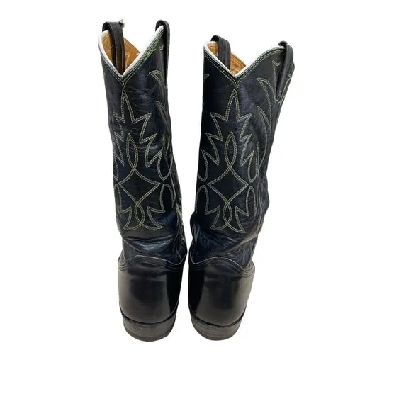 Men’s western  black cowboy boots 9.5D by Nocona SKU 562