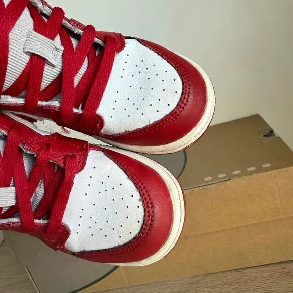 Nike Air Jordan 1 Retro High OG Varcity Red Toddler Sneakers- SZ 10 C