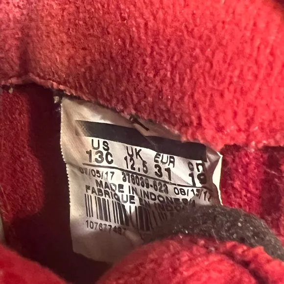 Nike Air Jordan Retro 11 “Gym Red Win Like 96” Toddler Sneakers- SZ 13 C