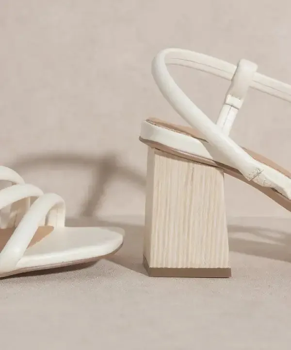 OASIS SOCIETY Ashley - Wooden Heel Sandal