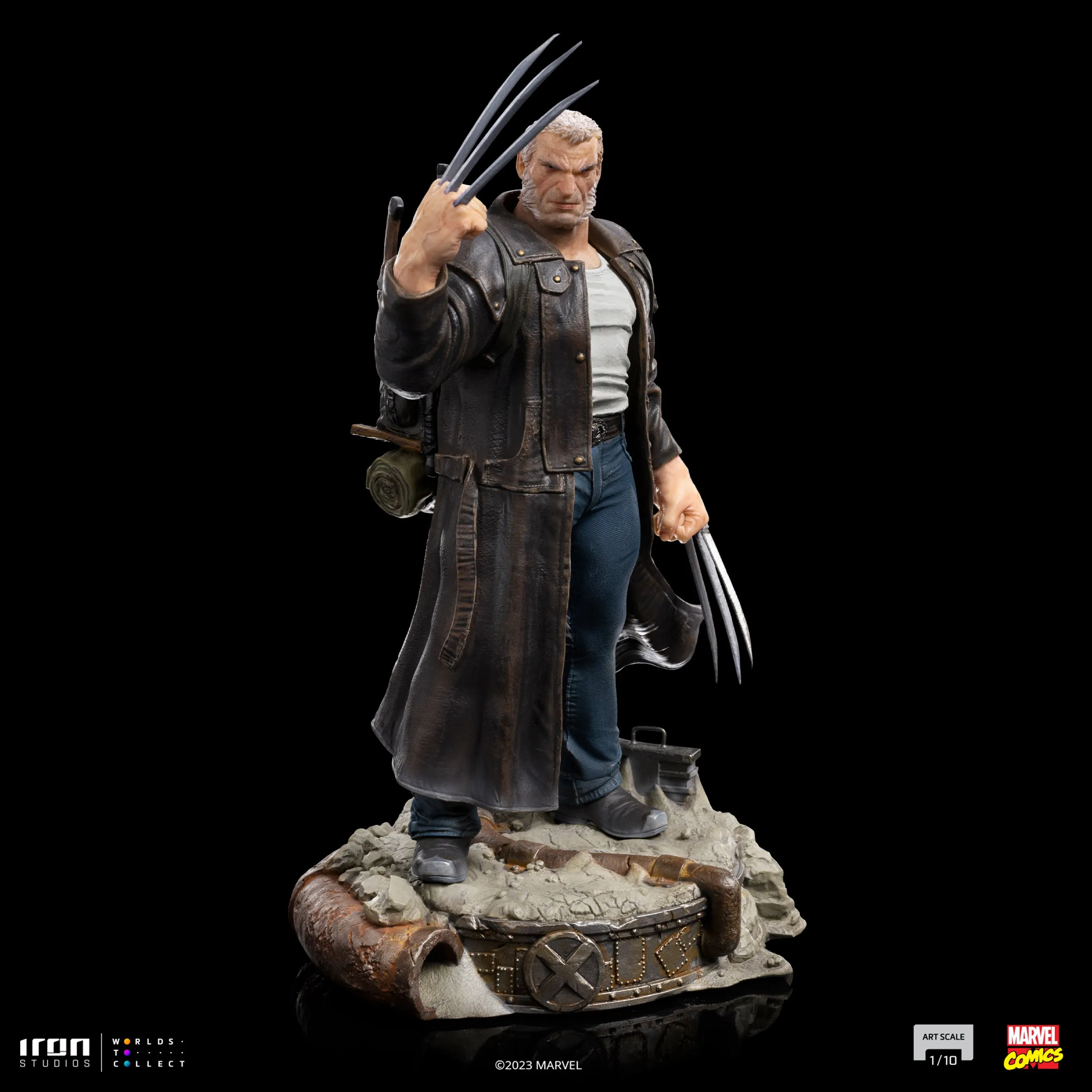 Old Man Logan Wolverine 50th Anniversary 1/10 Scale Statue